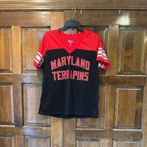 4her by Carl Banks Maryland Terrapins Terps Jersey University Women’s Size Xl
